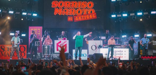 GRAVAÇÃO DO DVD SORRISO MAROTO AS ANTIGAS ACONTECE NESTE SÁBADO (30) NA ARENA FONTE NOVA