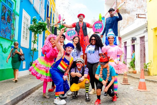 Arraiá ‘CarmoKids’ anima a criançada no largo do Santo Antônio Além do Carmo